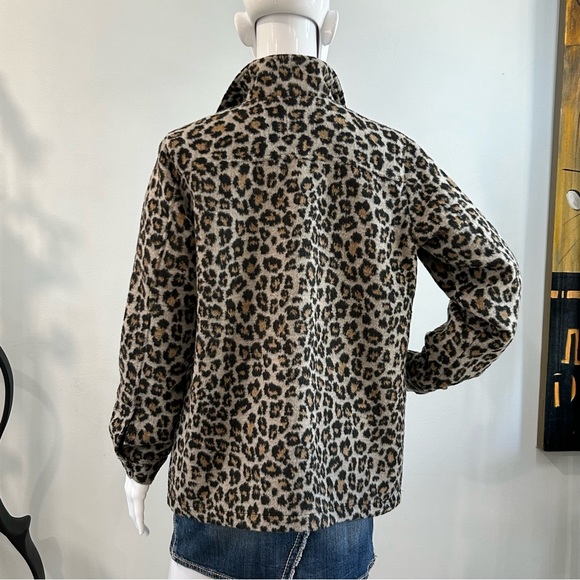 NWOT French Dressing Lightweight Leopard Print Jacket - Picture 9 of 16